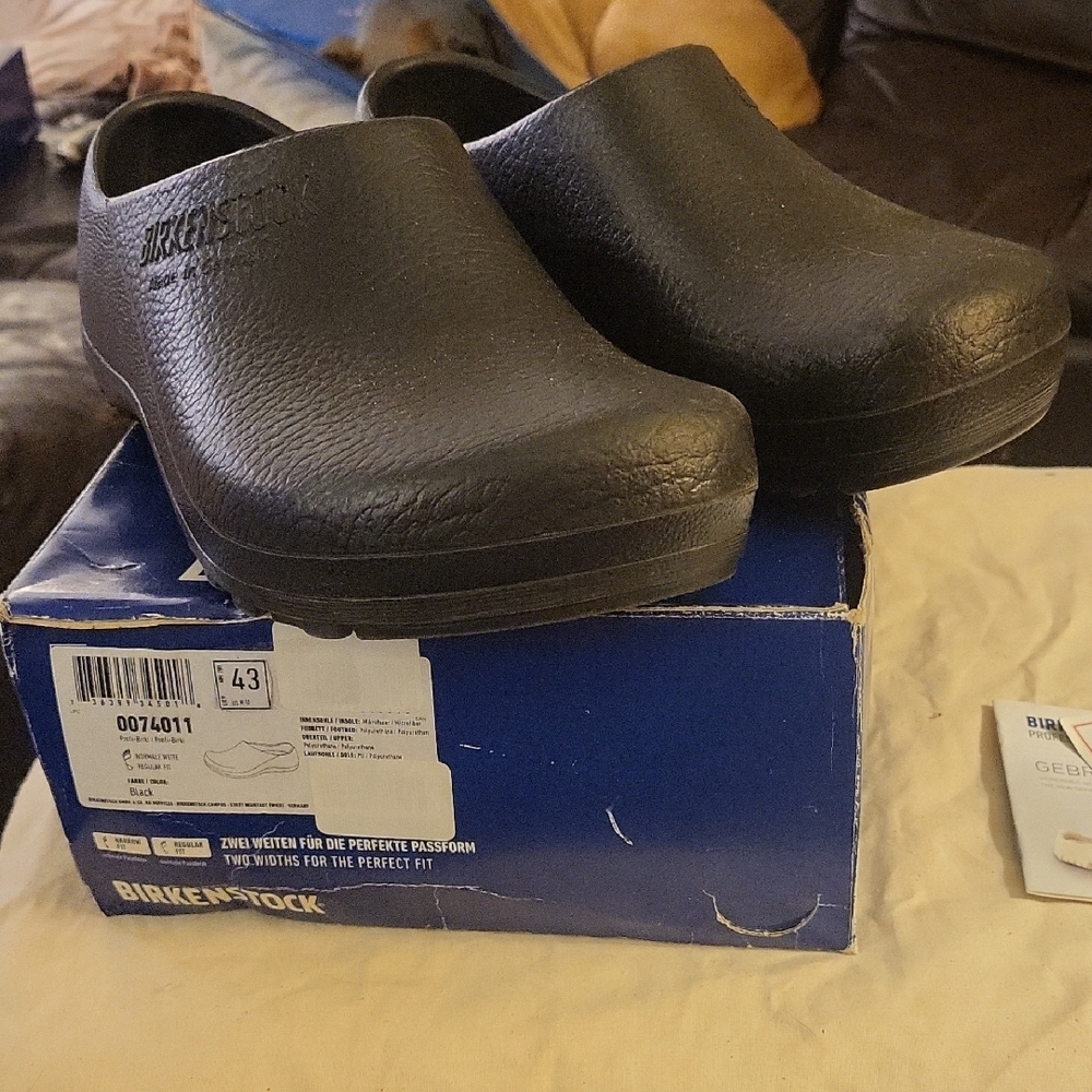 Birkenstock Profi Birki Black Men's Slip-On Shoes